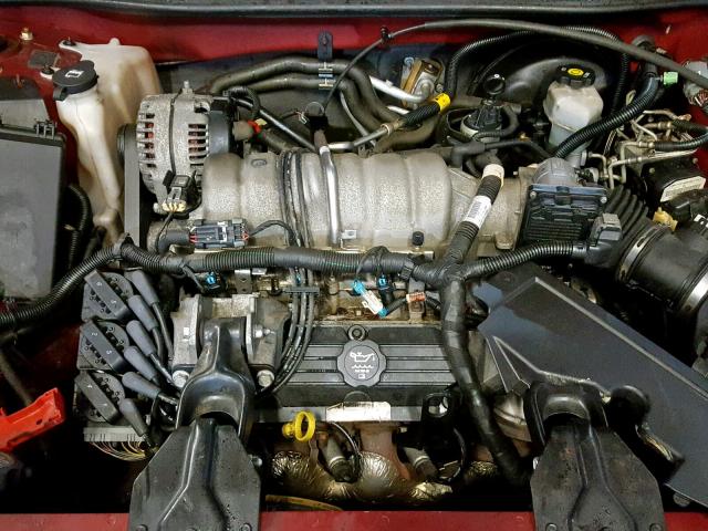 2G2WS522641121825 - 2004 PONTIAC GRAND PRIX RED photo 7