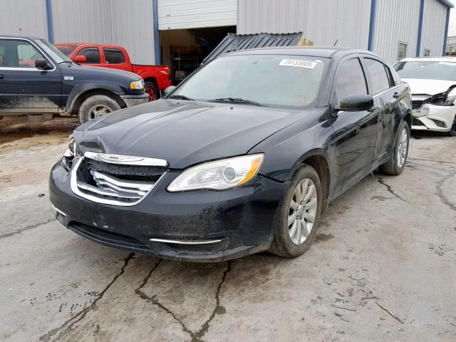 1C3BC1FB9BN554937 - 2011 CHRYSLER 200 TOURIN BLACK photo 2