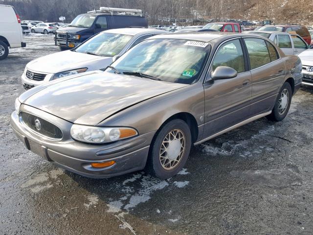 1G4HP54KXY4293719 - 2000 BUICK LESABRE CU GRAY photo 2