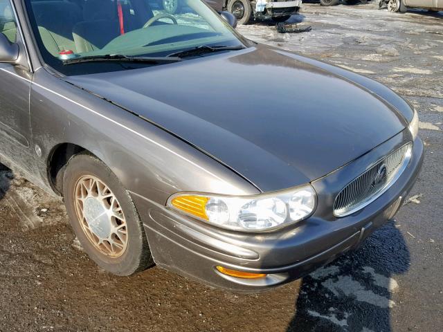 1G4HP54KXY4293719 - 2000 BUICK LESABRE CU GRAY photo 9