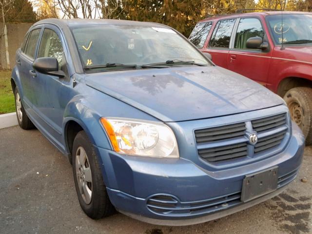 1B3HB28B77D284875 - 2007 DODGE CALIBER BLUE photo 1