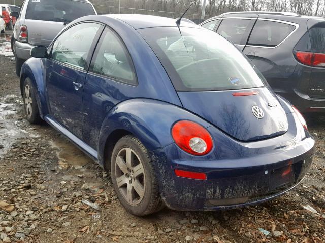 3VWRW31C06M403463 - 2006 VOLKSWAGEN NEW BEETLE Mavi foto 3