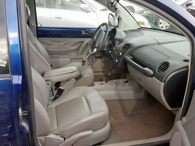 3VWRW31C06M403463 - 2006 VOLKSWAGEN NEW BEETLE Mavi foto 5