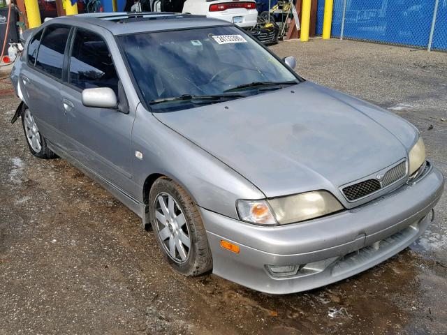 JNKCP11A72T500520 - 2002 INFINITI G20 GRAY photo 1