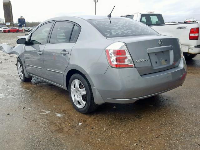 3N1AB61E78L758740 - 2008 NISSAN SENTRA 2.0 SILVER photo 3