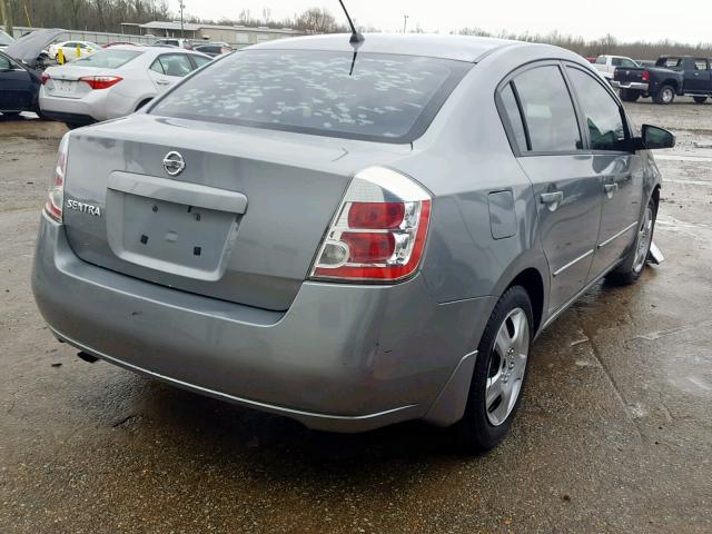 3N1AB61E78L758740 - 2008 NISSAN SENTRA 2.0 SILVER photo 4