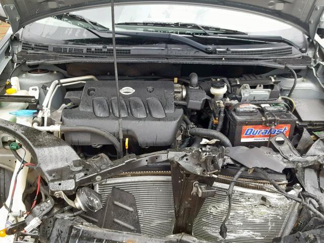 3N1AB61E78L758740 - 2008 NISSAN SENTRA 2.0 SILVER photo 7