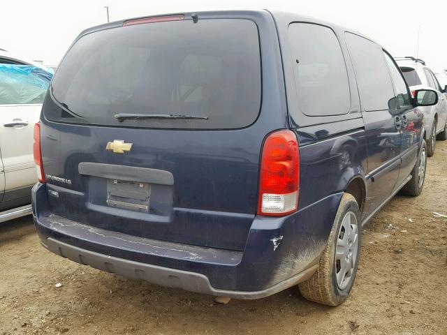 1GNDV23W27D192319 - 2007 CHEVROLET UPLANDER L 蓝色 照片 4