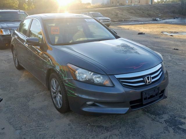 5KBCP3F82BB001180 - 2011 HONDA ACCORD EXL GRAY photo 1