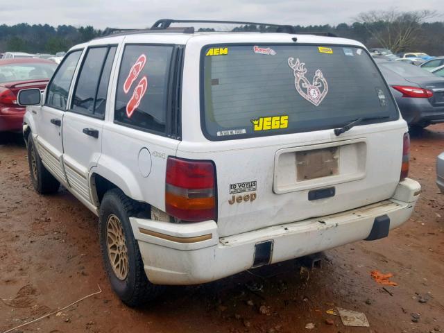 1J4GZ78S5RC326143 - 1994 JEEP GRAND CHER WHITE photo 3