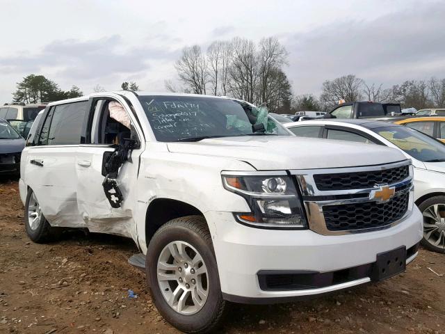 1GNSKFECXHR353739 - 2017 CHEVROLET TAHOE SPEC WHITE photo 1