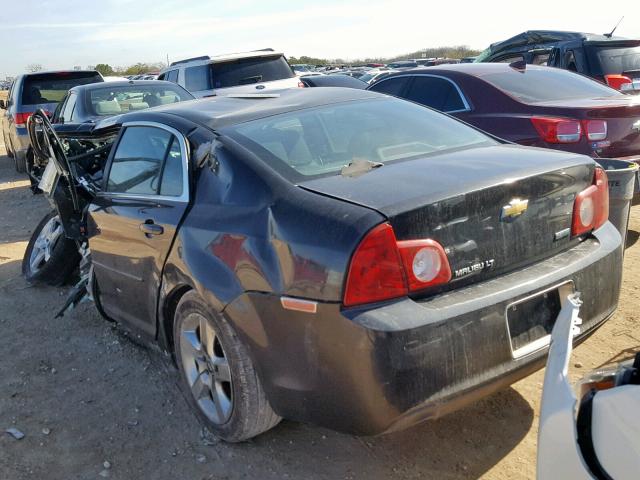 1G1ZC5E09AF319246 - 2010 CHEVROLET MALIBU 1LT შავი ფოტო 3