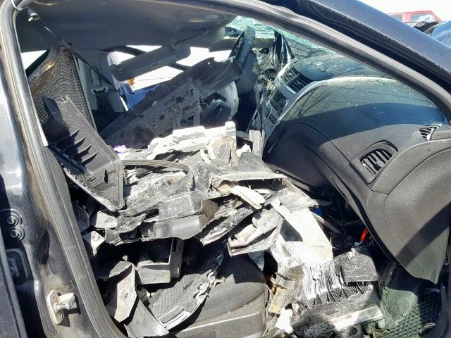 1G1ZC5E09AF319246 - 2010 CHEVROLET MALIBU 1LT შავი ფოტო 5