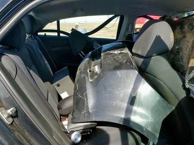 1G1ZC5E09AF319246 - 2010 CHEVROLET MALIBU 1LT შავი ფოტო 6