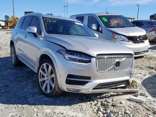 YV4A22PL3J1207873 - 2018 VOLVO XC90 T6 SILVER photo 1