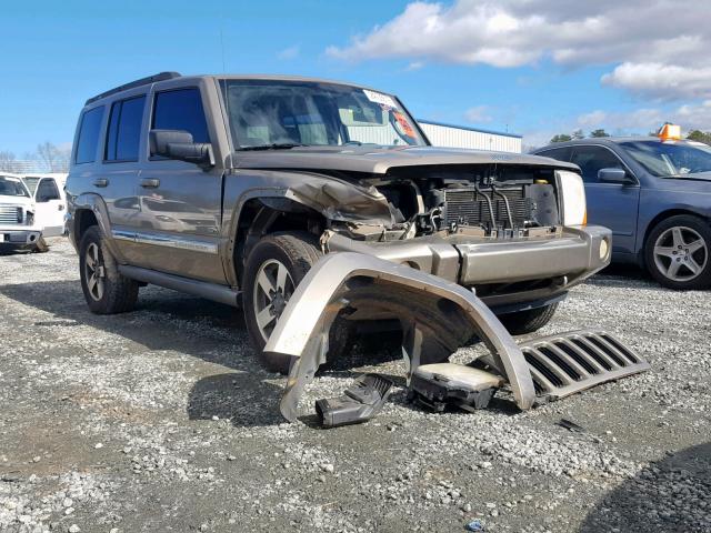 1J8HH48K26C276818 - 2006 JEEP COMMANDER GOLD photo 1