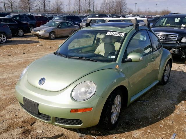 3VWRW31C99M500746 - 2009 VOLKSWAGEN NEW BEETLE Yaşıl foto 2