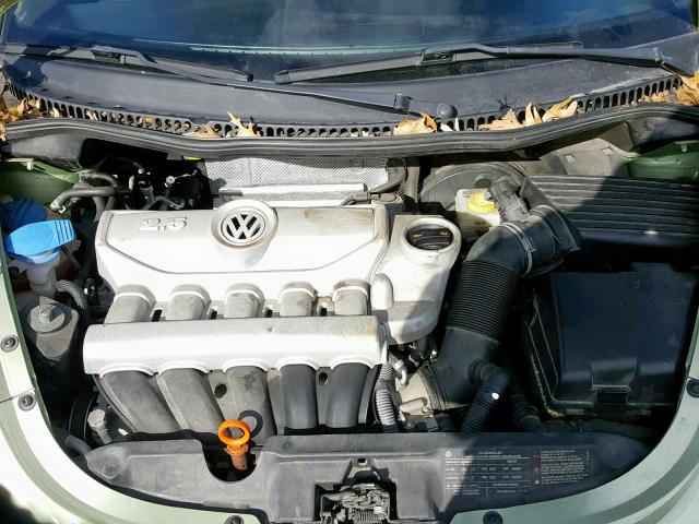 3VWRW31C99M500746 - 2009 VOLKSWAGEN NEW BEETLE Yaşıl foto 7