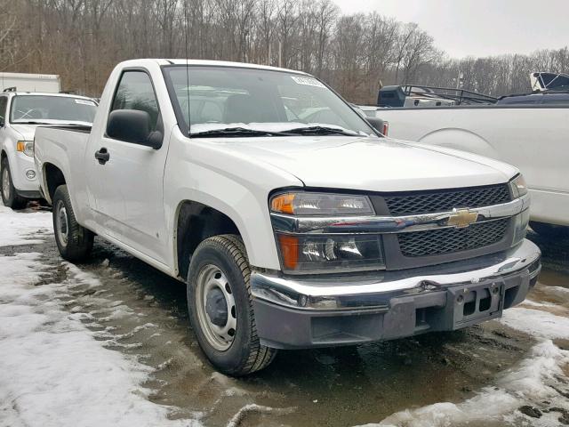 1GCCS14E488204946 - 2008 CHEVROLET COLORADO WHITE photo 1