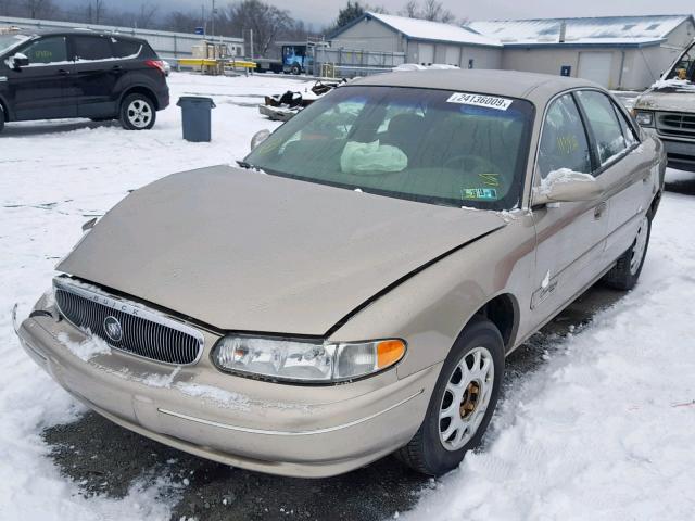 2G4WS52J111278222 - 2001 BUICK CENTURY CU TAN photo 2