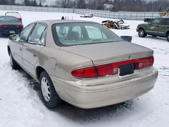 2G4WS52J111278222 - 2001 BUICK CENTURY CU TAN photo 3