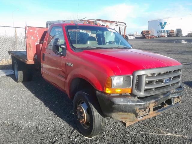 1FDAF57FXYEA31972 - 2000 FORD F550 SUPER RED photo 1