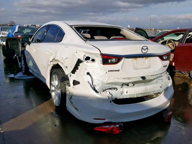 JM1GJ1V55G1434571 - 2016 MAZDA 6 TOURING WHITE photo 3