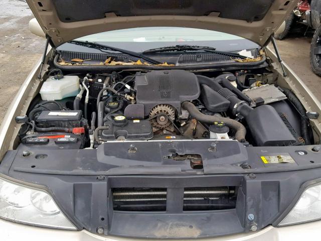 1LNHM82V87Y617586 - 2007 LINCOLN TOWN CAR S TAN photo 7