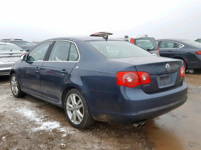 3VWSF71K37M105989 - 2007 VOLKSWAGEN JETTA 2.5 BLUE photo 3