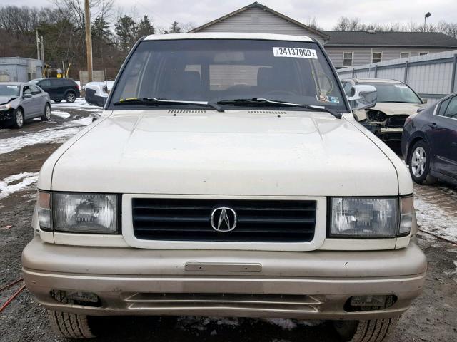 JAEDJ58V4T7B02272 - 1996 ACURA SLX WHITE photo 9