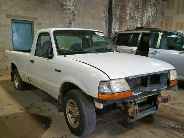 1FTYR10CXXTA29250 - 1999 FORD RANGER WHITE photo 1