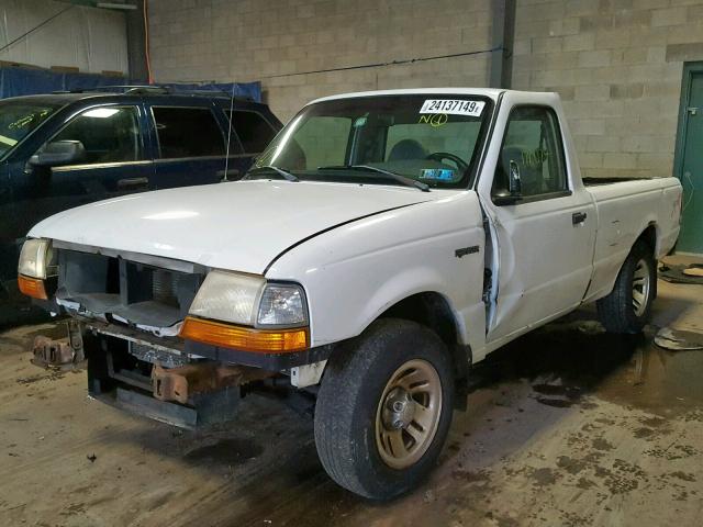 1FTYR10CXXTA29250 - 1999 FORD RANGER WHITE photo 2