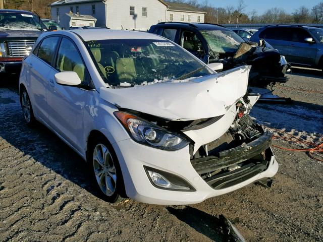 KMHD35LE9DU103358 - 2013 HYUNDAI ELANTRA GT WHITE photo 1