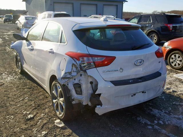 KMHD35LE9DU103358 - 2013 HYUNDAI ELANTRA GT WHITE photo 3