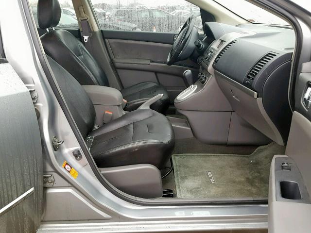 3N1AB61E78L761850 - 2008 NISSAN SENTRA 2.0 GRAY photo 5