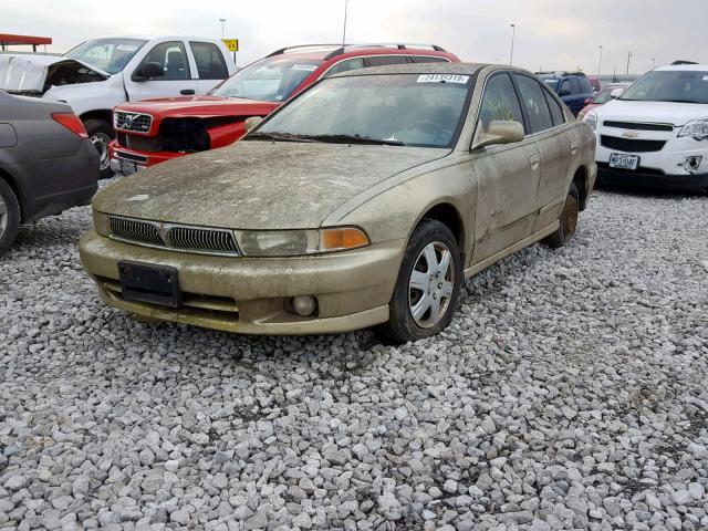 4A3AA46G51E187508 - 2001 MITSUBISHI GALANT ES TAN photo 2