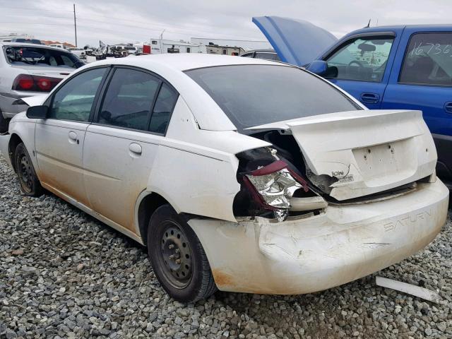 1G8AJ52F04Z183296 - 2004 SATURN ION LEVEL WHITE photo 3