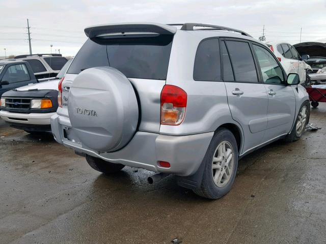 JTEGH20V220049861 - 2002 TOYOTA RAV4 GRAY photo 4