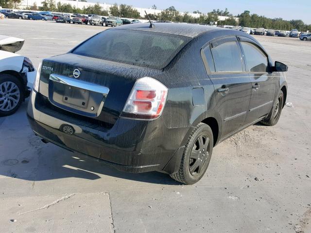 3N1AB6AP3AL701667 - 2010 NISSAN SENTRA 2.0 BLACK photo 4