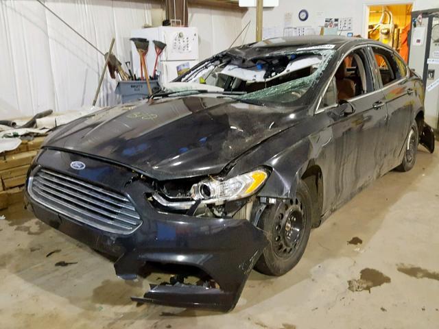 3FA6P0D97FR250123 - 2015 FORD FUSION TIT BLACK photo 2