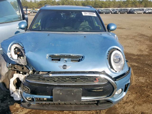 WMWLU5C56H2E81121 - 2017 MINI COOPER S C BLUE photo 7