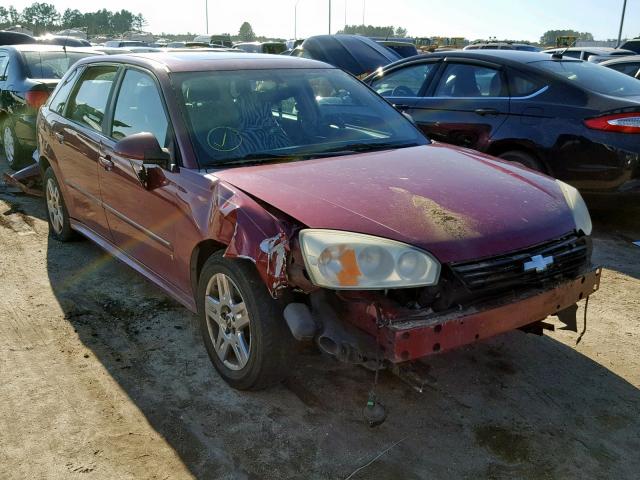 1G1ZT63846F193142 - 2006 CHEVROLET MALIBU MAX BURGUNDY photo 1