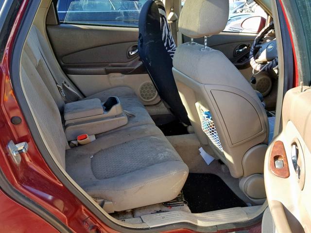 1G1ZT63846F193142 - 2006 CHEVROLET MALIBU MAX ბურგუნდია ფოტო 6