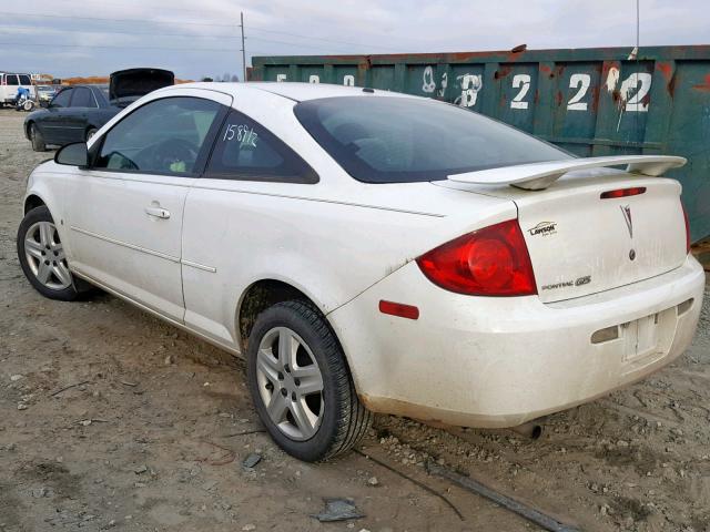 1G2AL18F887108545 - 2008 PONTIAC G5 WHITE photo 3