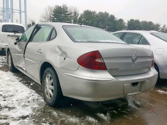 2G4WD582261314761 - 2006 BUICK LACROSSE C SILVER photo 3