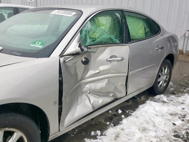 2G4WD582261314761 - 2006 BUICK LACROSSE C SILVER photo 9