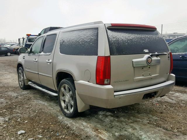 1GYFK66847R196156 - 2007 CADILLAC ESCALADE E SILVER photo 3