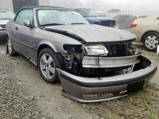 YS3DF75K637003699 - 2003 SAAB 9-3 SE GRAY photo 1