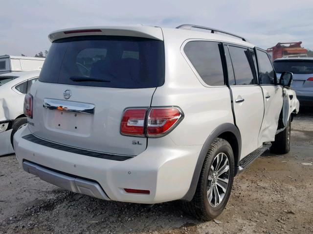 JN8AY2ND5J9051676 - 2018 NISSAN ARMADA SV WHITE photo 4