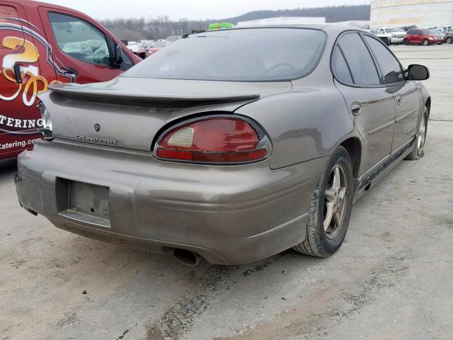 1G2WP52K71F177424 - 2001 PONTIAC GRAND PRIX GRAY photo 4